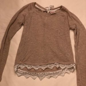 3 for $15!!! Perfect Lace Sweater